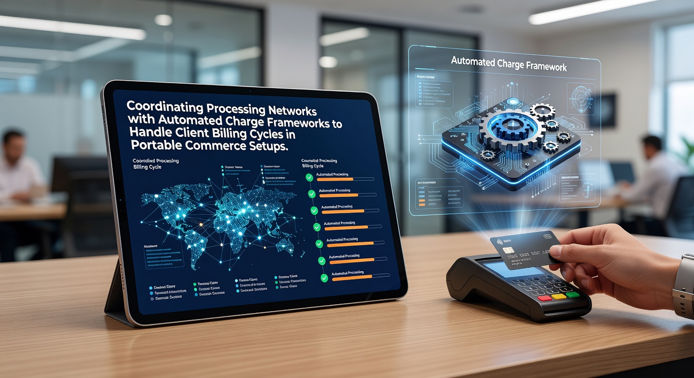 Overview of processing networks coordinating with automated charge frameworks in mobile commerce environments