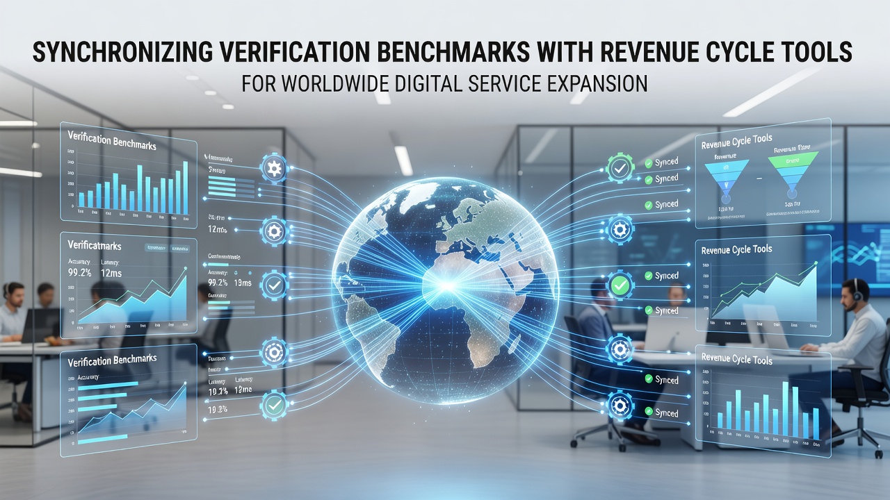 Global digital service platforms integrating verification systems with revenue management tools across multiple regions